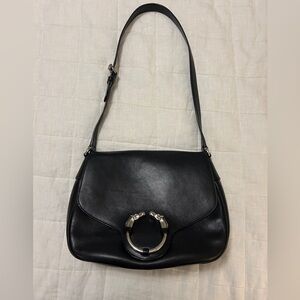 Gucci Ribot black horse head shoulder bag